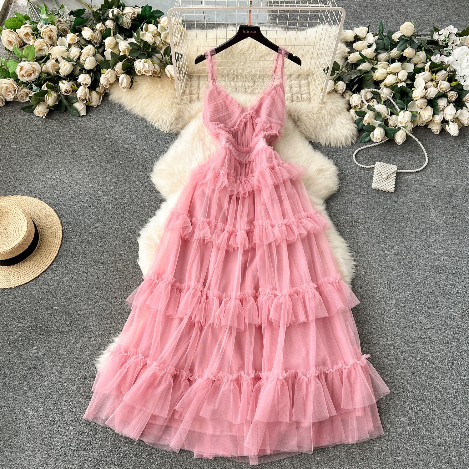 Rooftop dinning dress EVD208 image