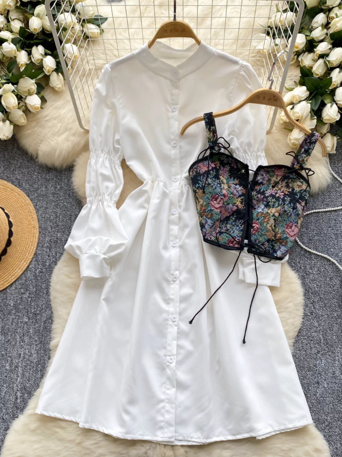 Unapologetic me shirt dress SD165 image