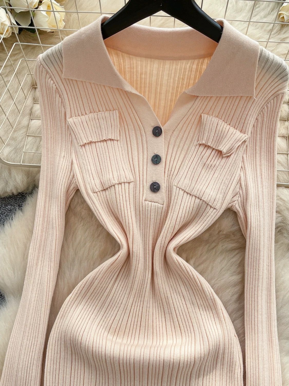 Obsessed with me knitted dress KBC328 image