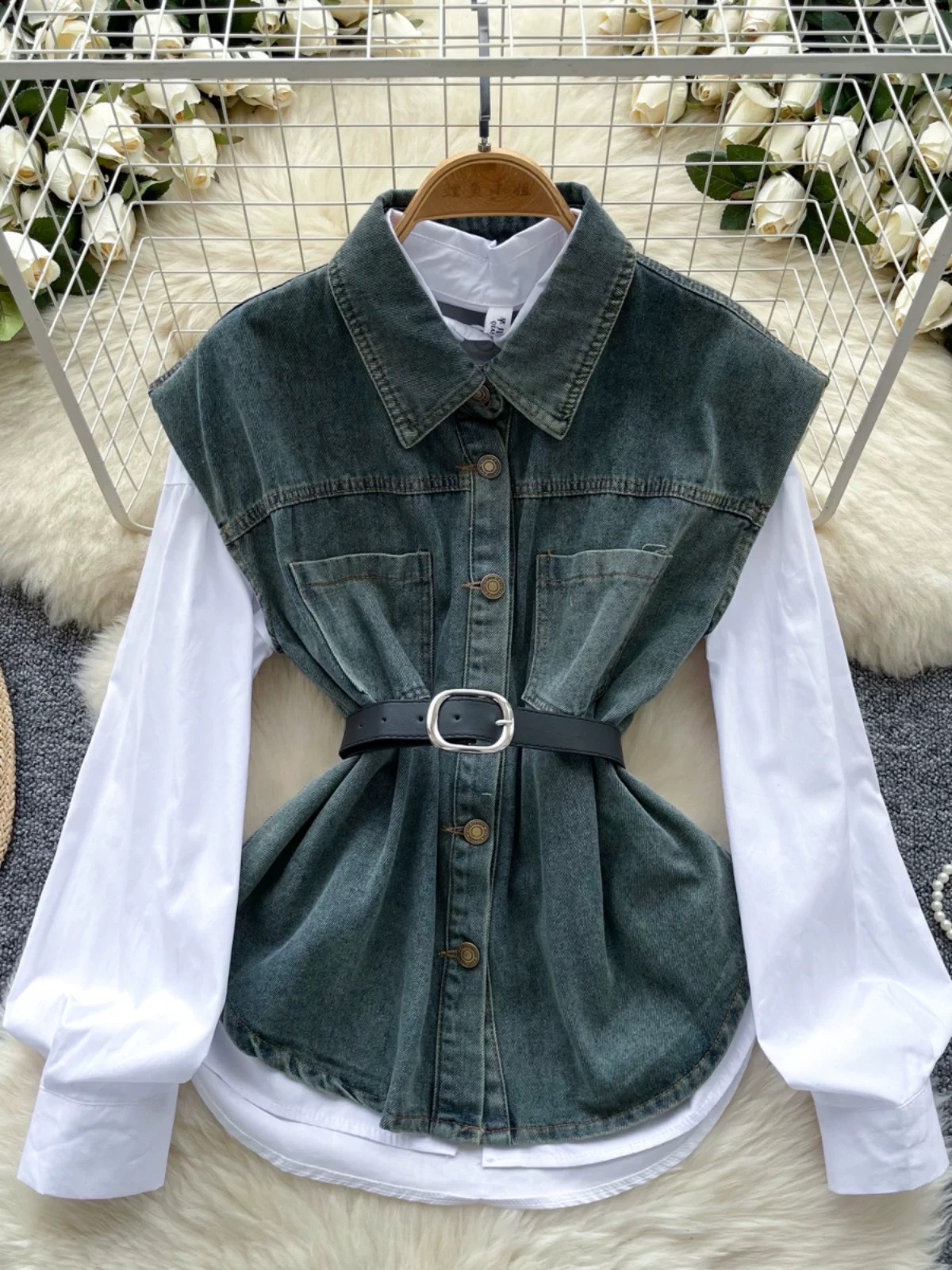Manifest good denim shirt DSH116 image