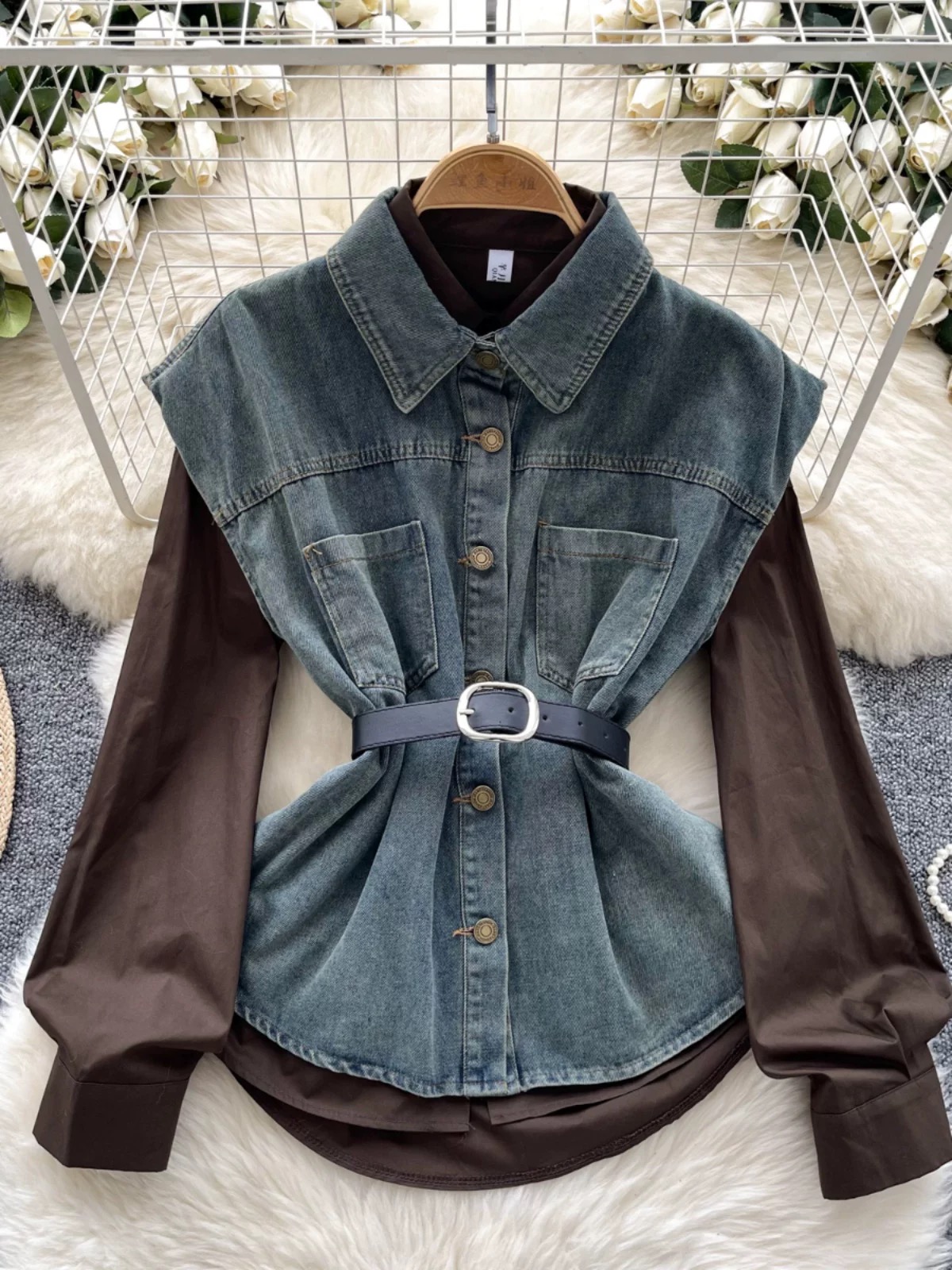 Manifest good denim shirt DSH116 image