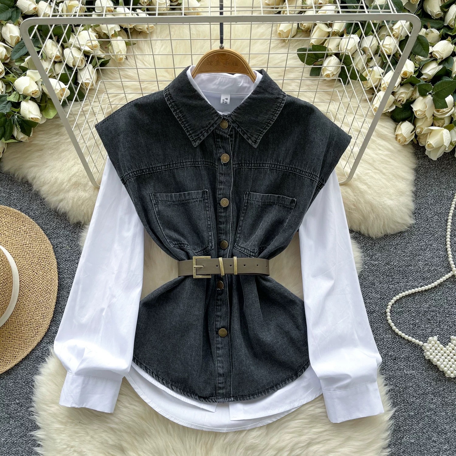 Manifest good denim shirt DSH116 image