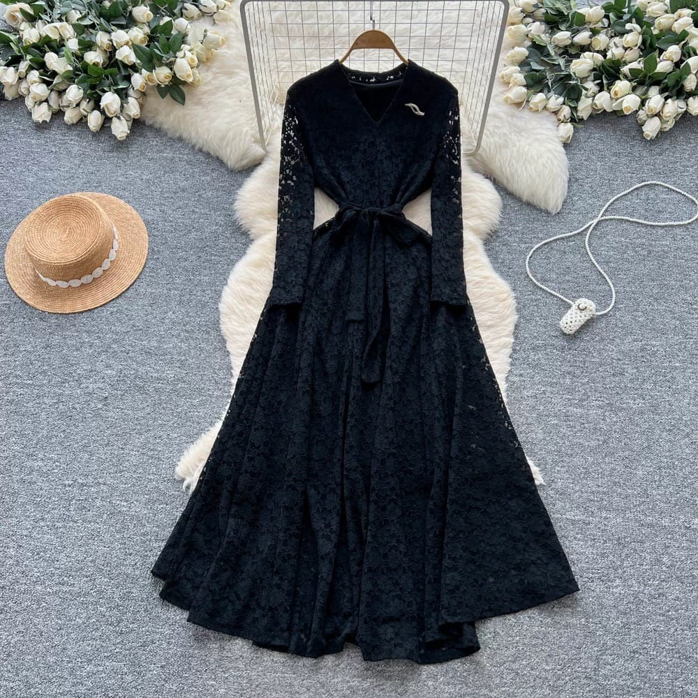 Roam free lace dress FD1473 image