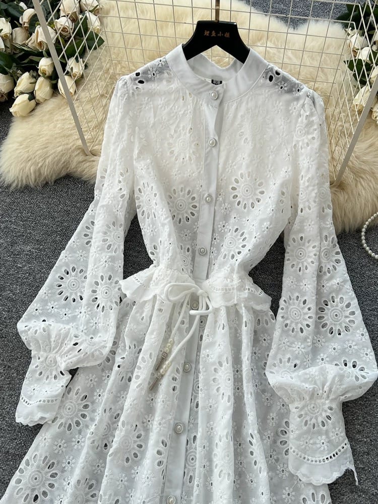 Brunch date lace dress FD1467 image