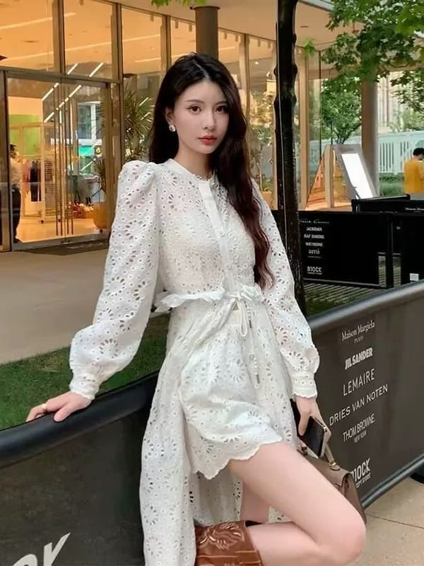 Brunch date lace dress FD1467 image