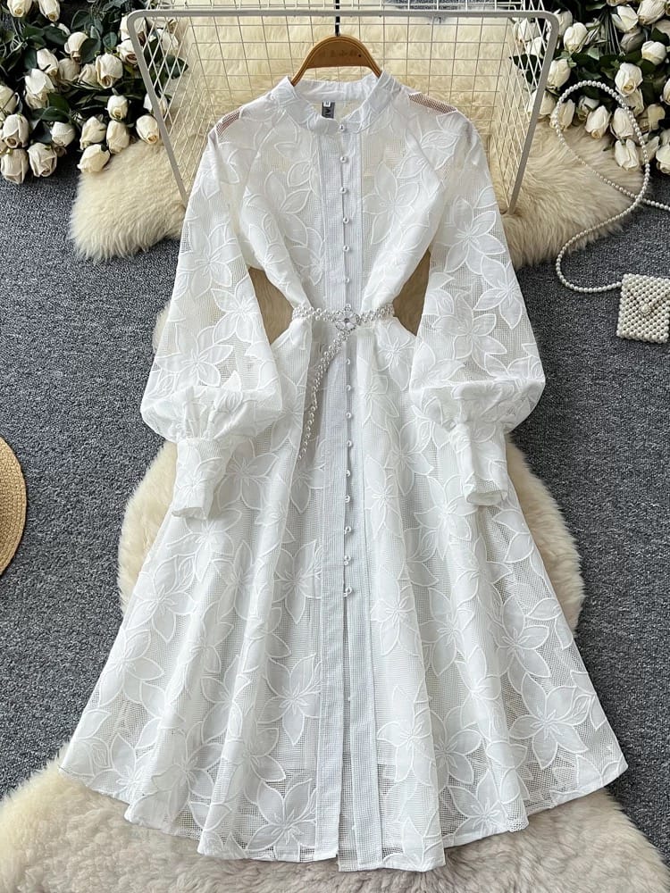 Slay solve lace dress FD1466 image