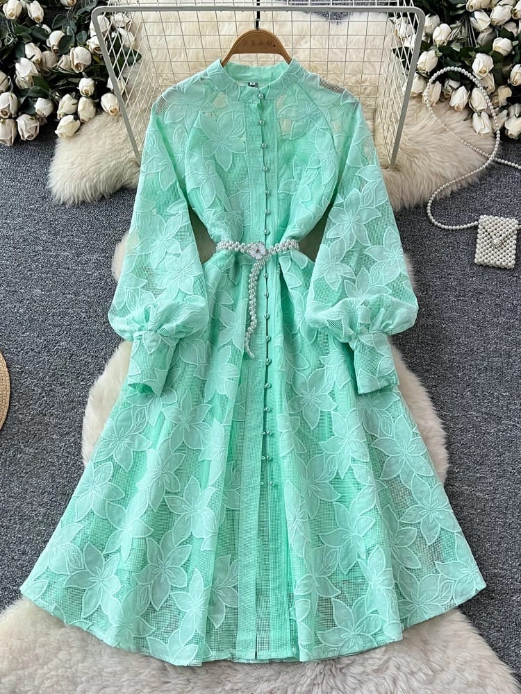 Slay solve lace dress FD1466 image