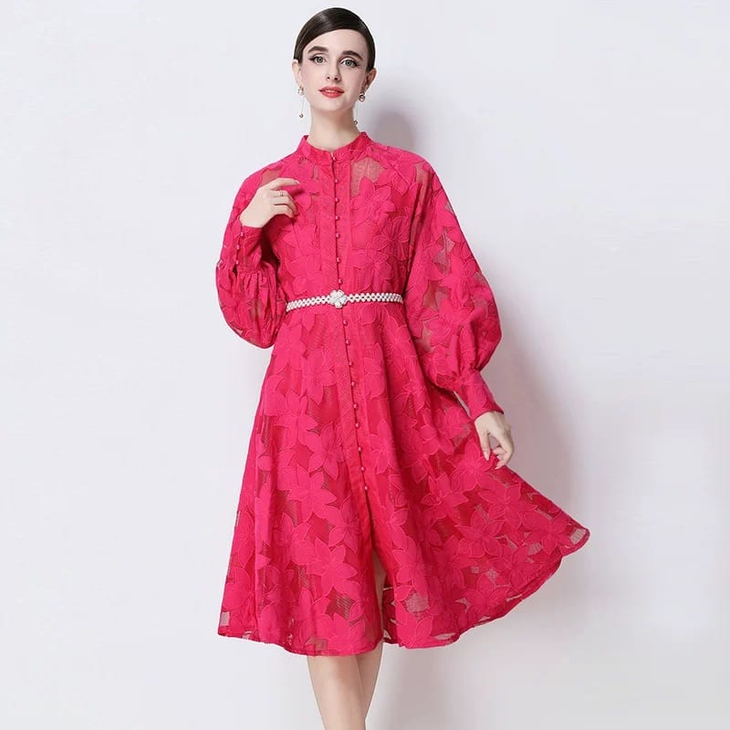 Slay solve lace dress FD1466 image