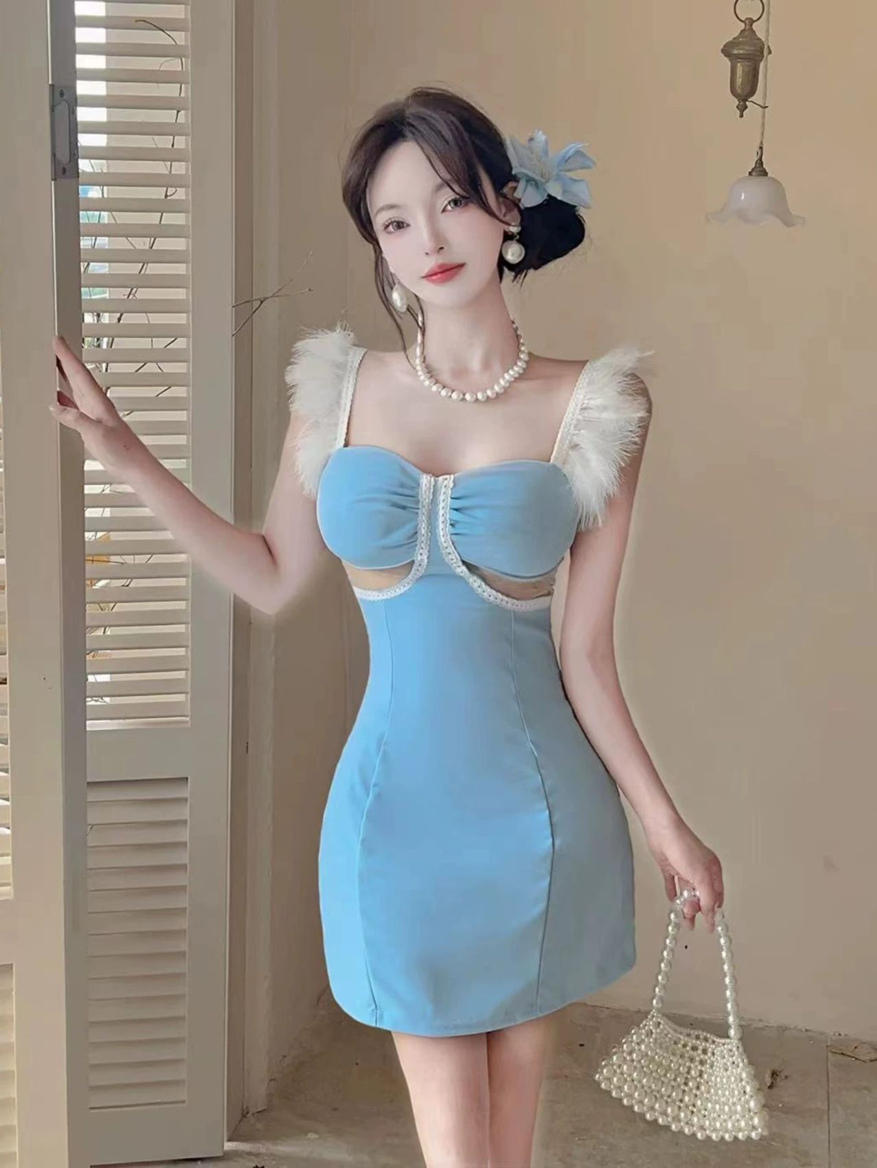 Summer glow color splash dress CD591 image