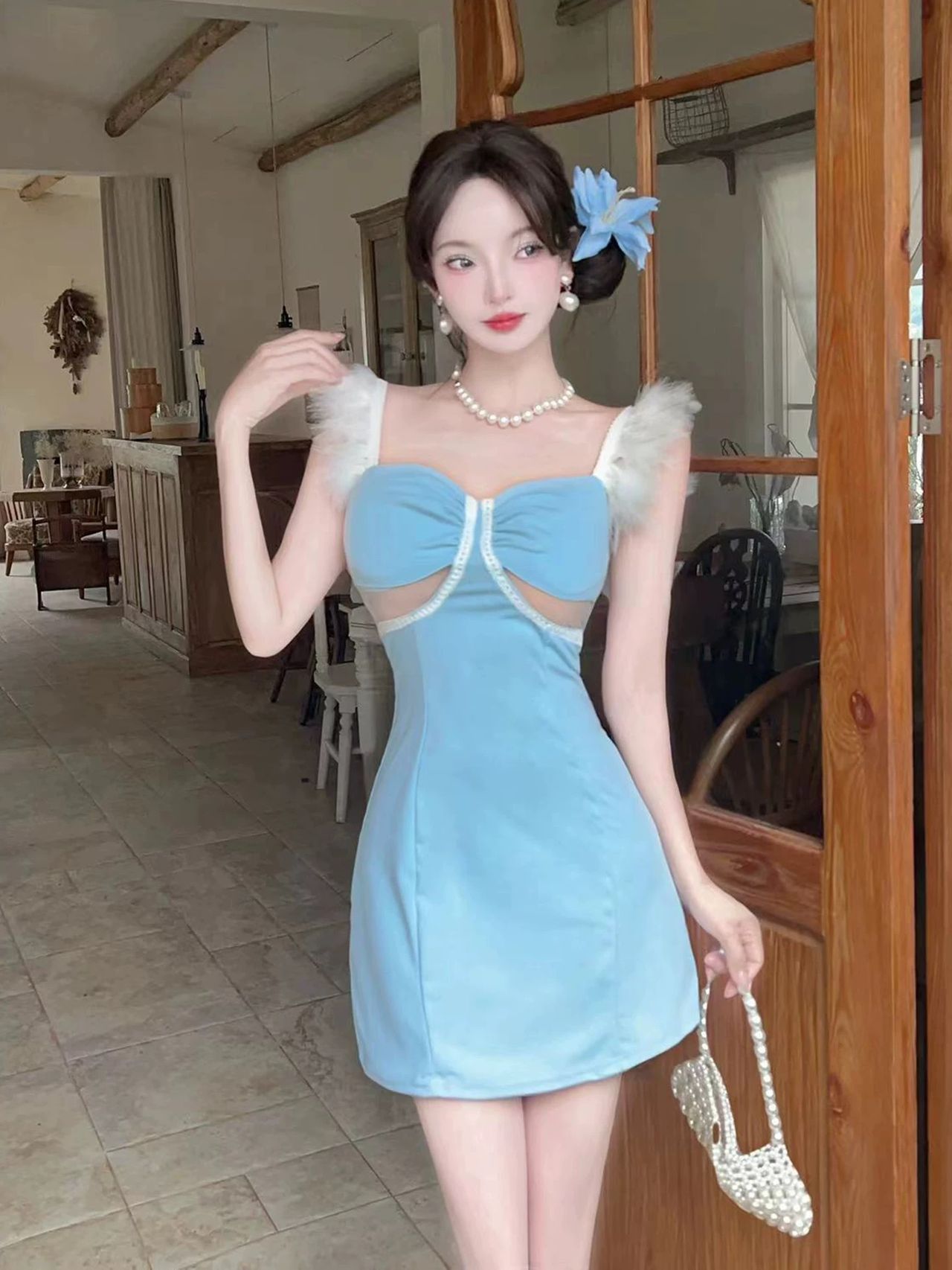 Summer glow color splash dress CD591 image