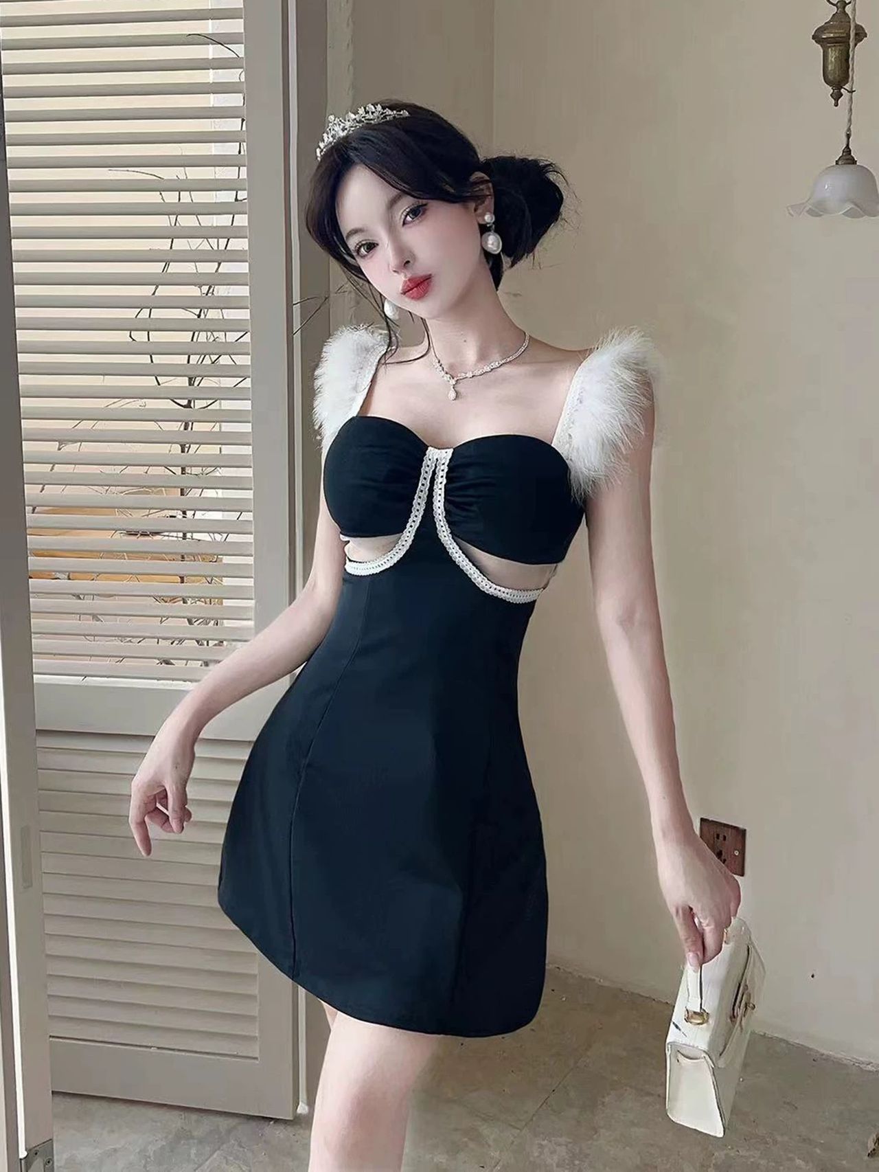 Summer glow color splash dress CD591 image