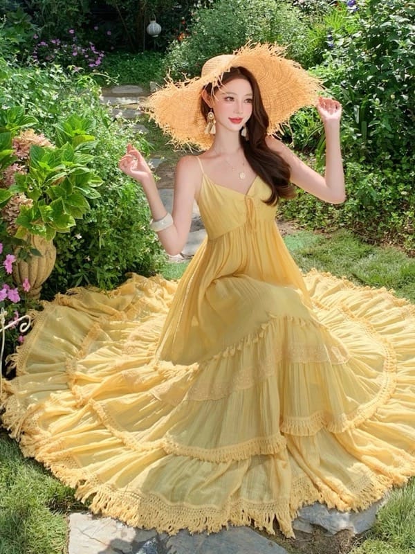 Vacay tan dress CD597 image