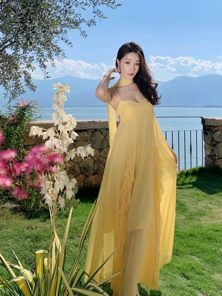 Baddie midi gown CD565
