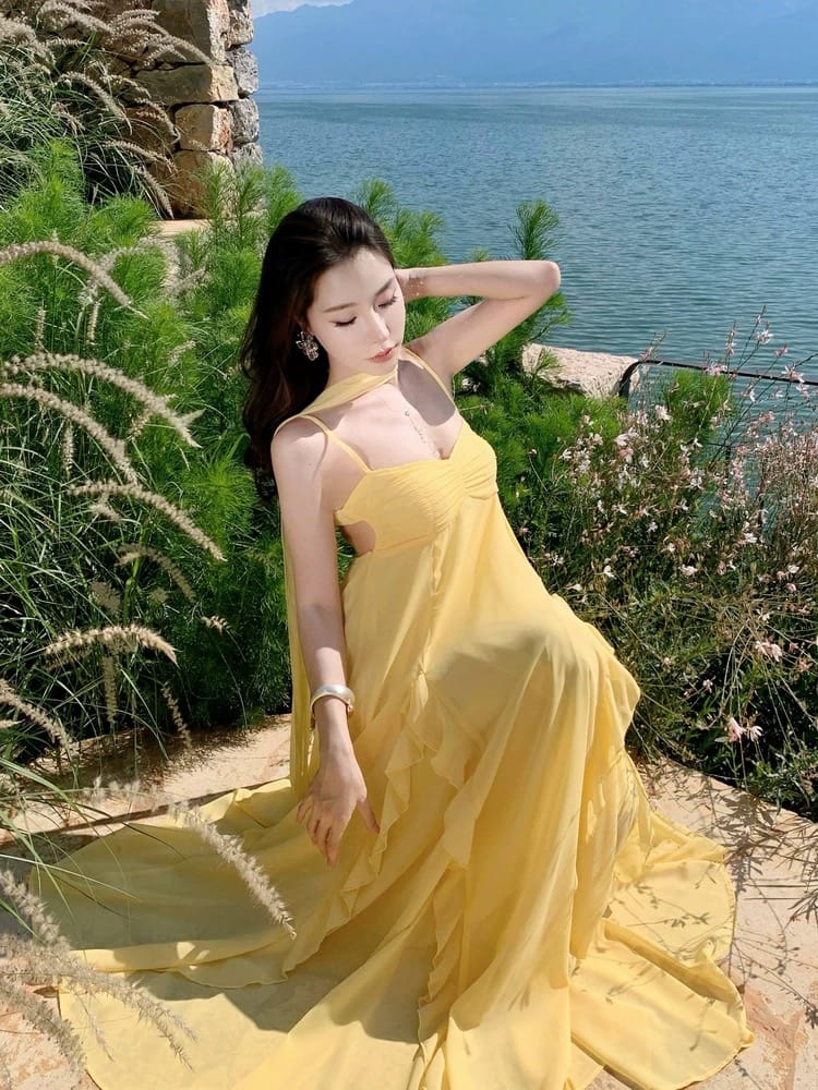 Baddie midi gown CD565 image