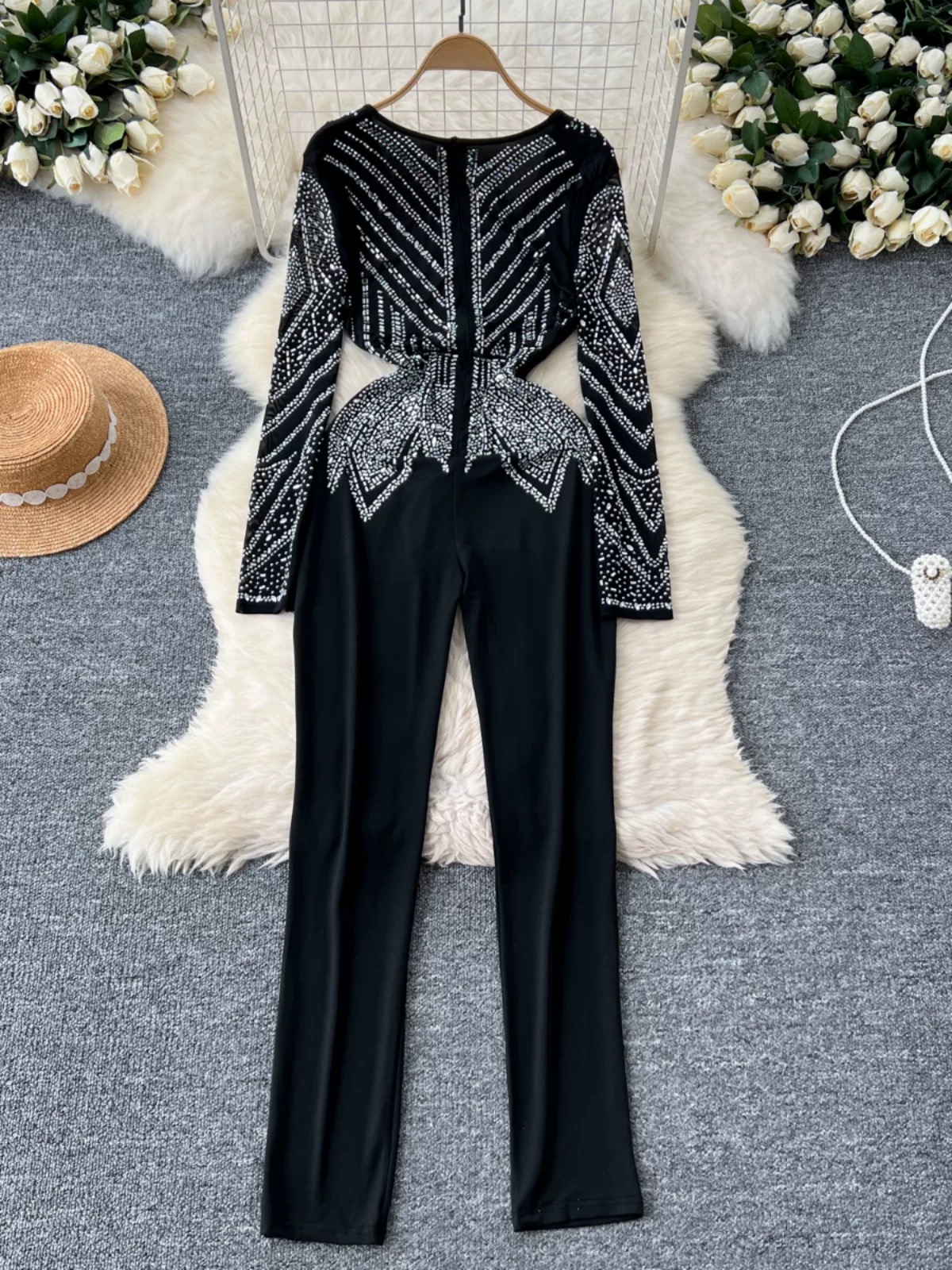 Summer bloom jumpsuit FJ138 image