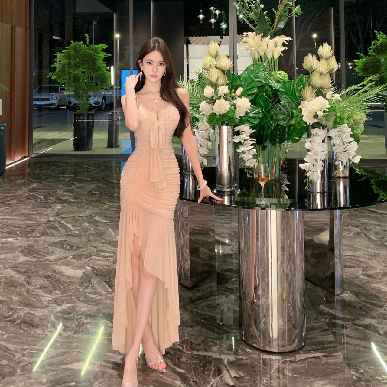 Casual baddie dress CD560 image