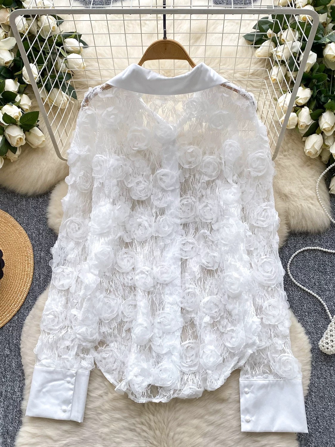 Serves you slay floral shirt SH173 image