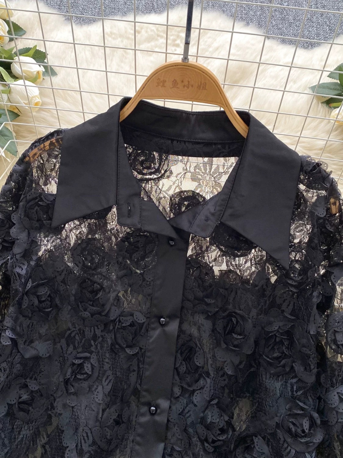 Serves you slay floral shirt SH173 image