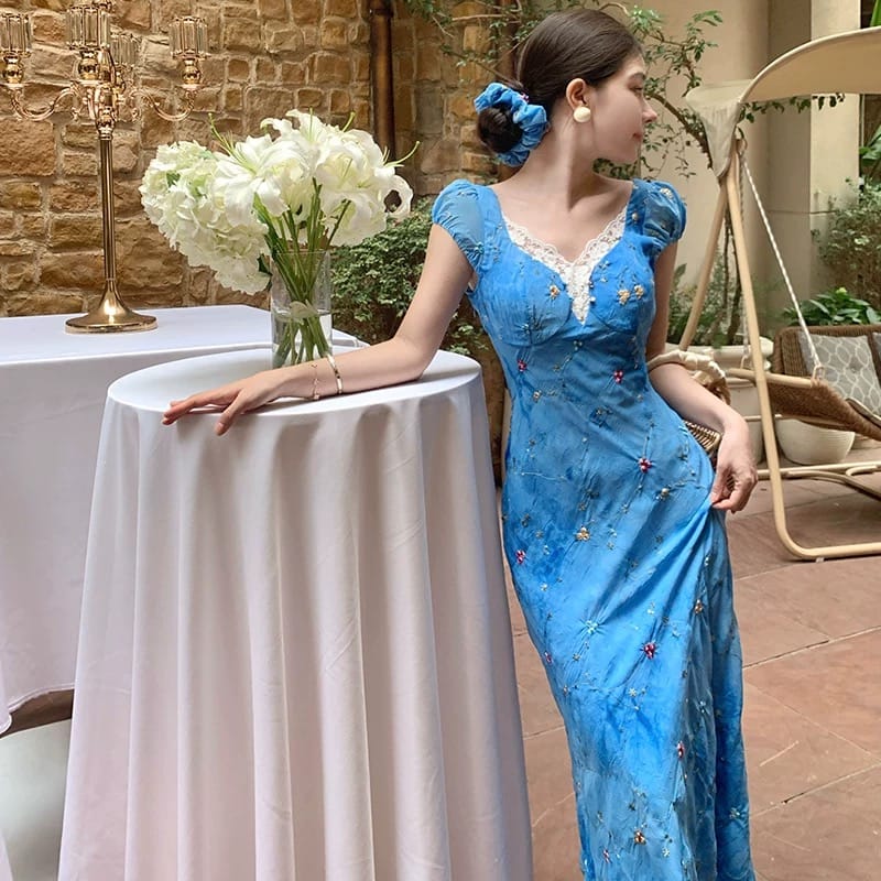 Holiday cheer print dress CD548 image