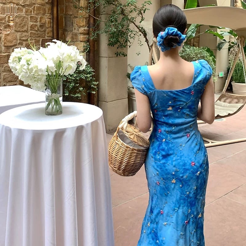 Holiday cheer print dress CD548 image