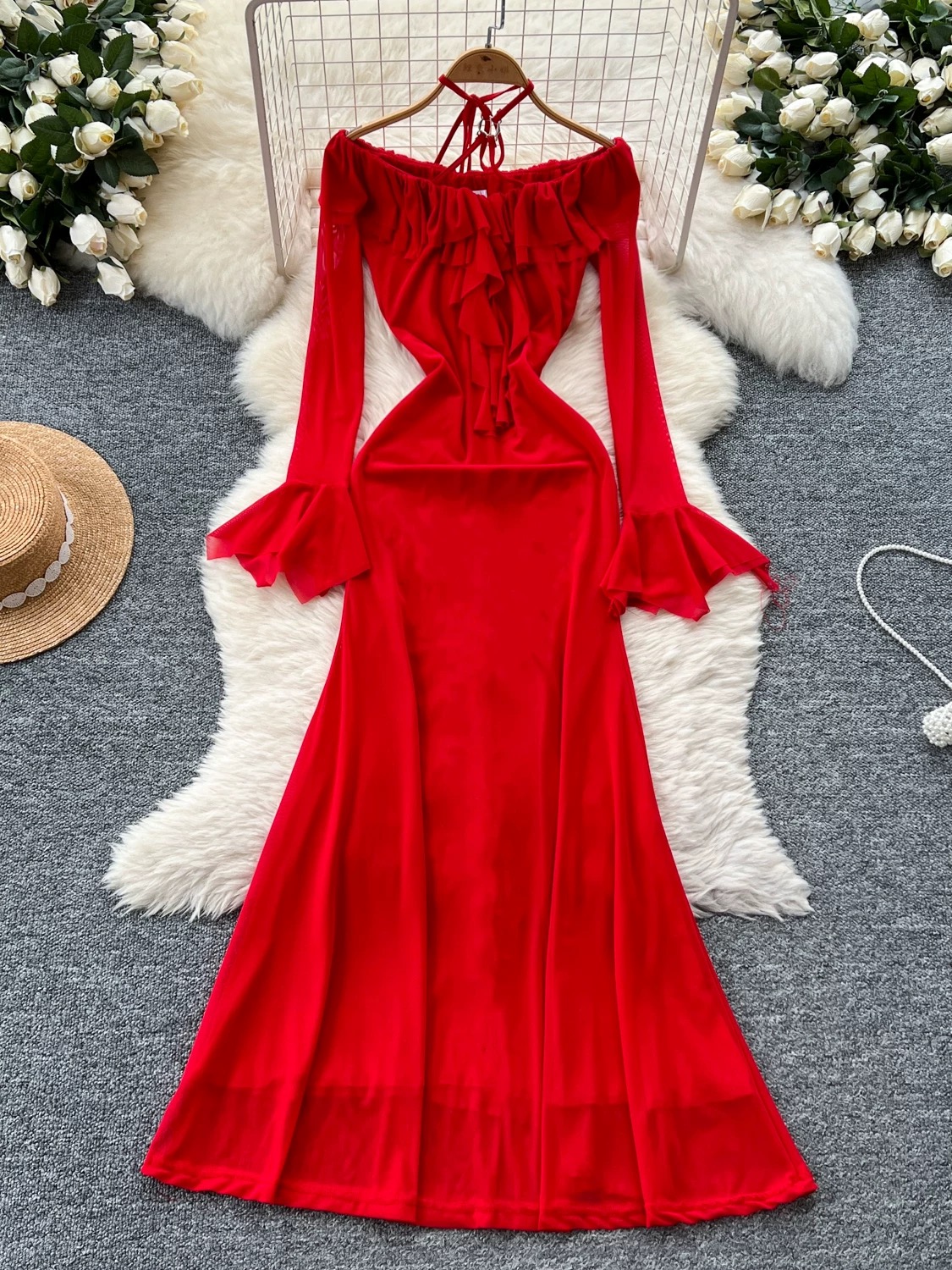 Petal my way dress CD1055