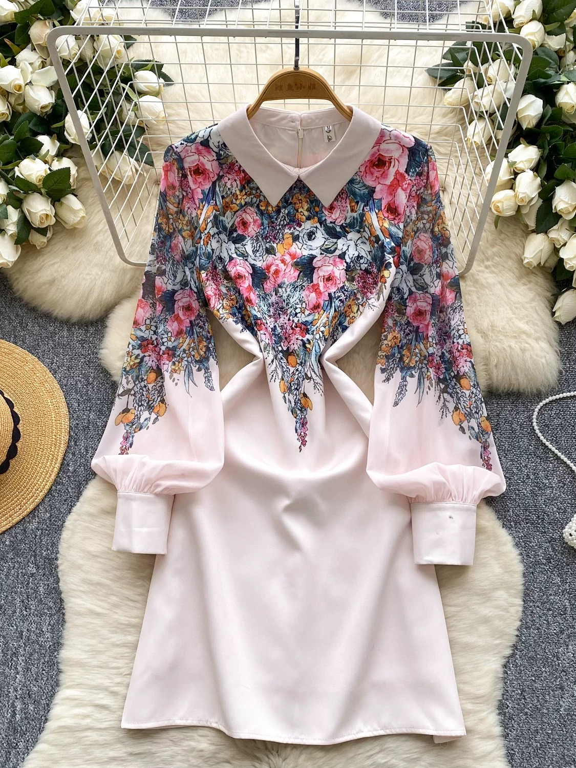 Hawaiian sunmer dress CD1198