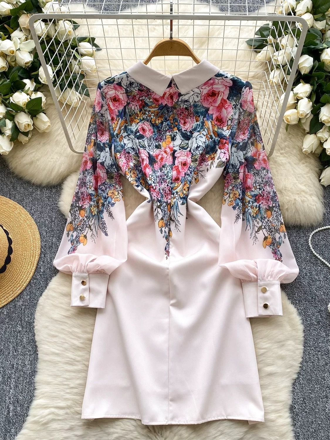 Hawaiian sunmer dress CD1198 image