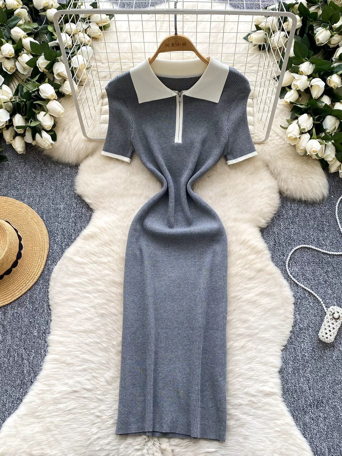 Such a beauty knitted dress KBC172 image