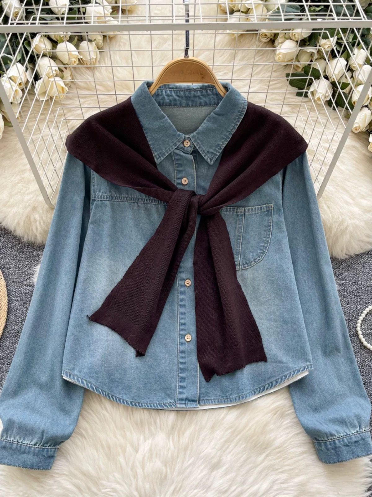 Manhattan babe denim jacket DJA126 image