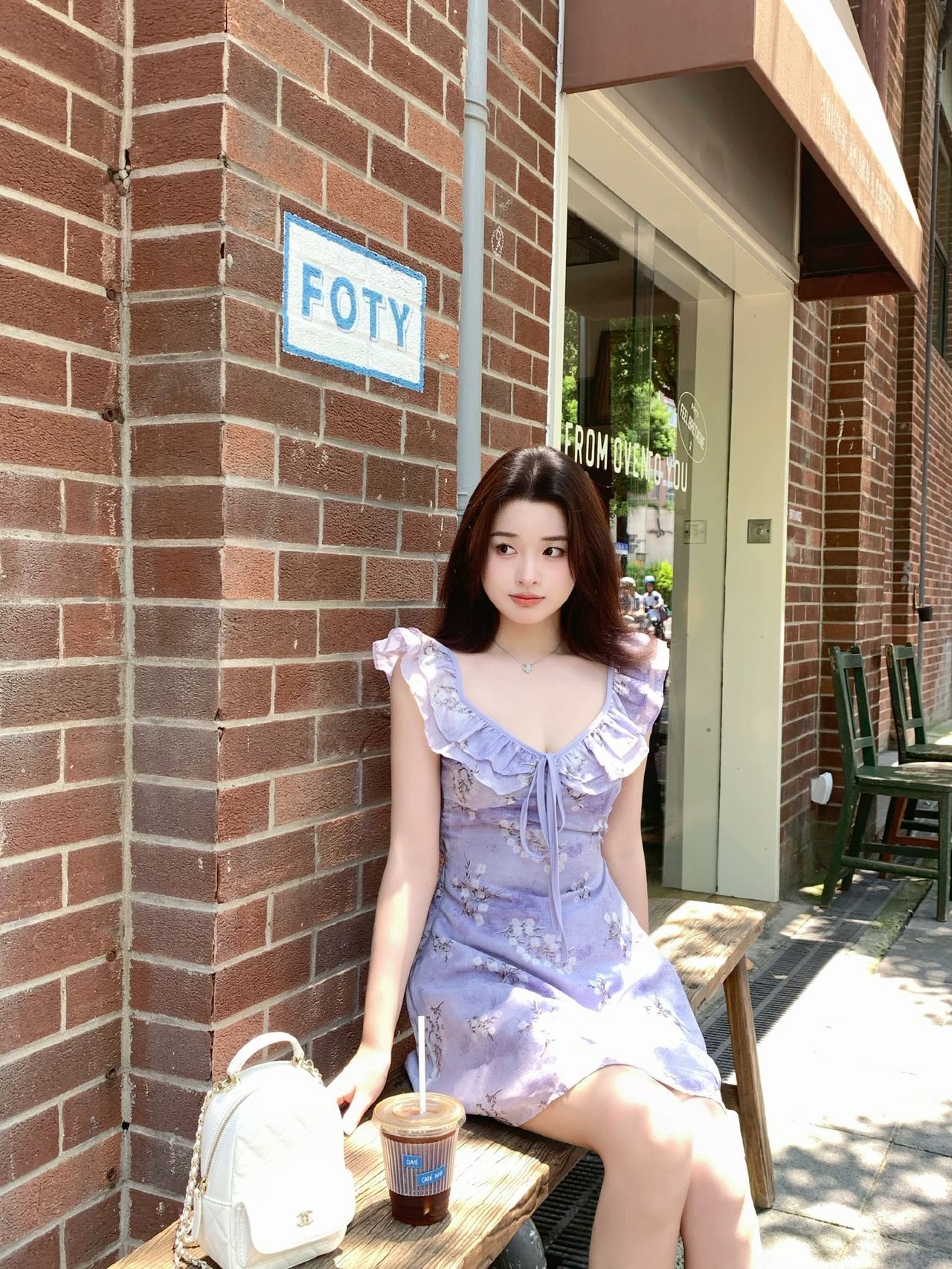 Luxury fit floral dress CD533 image