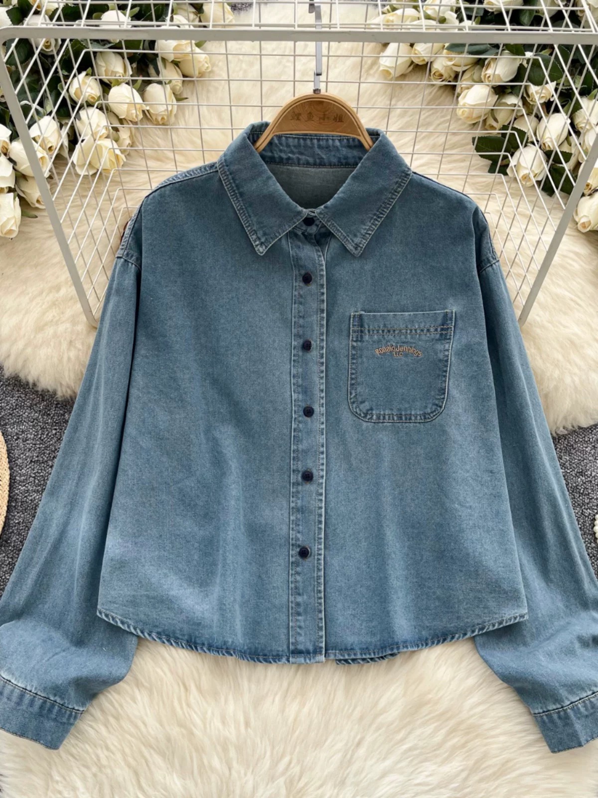 Cozy girl denim jacket DJA127 image