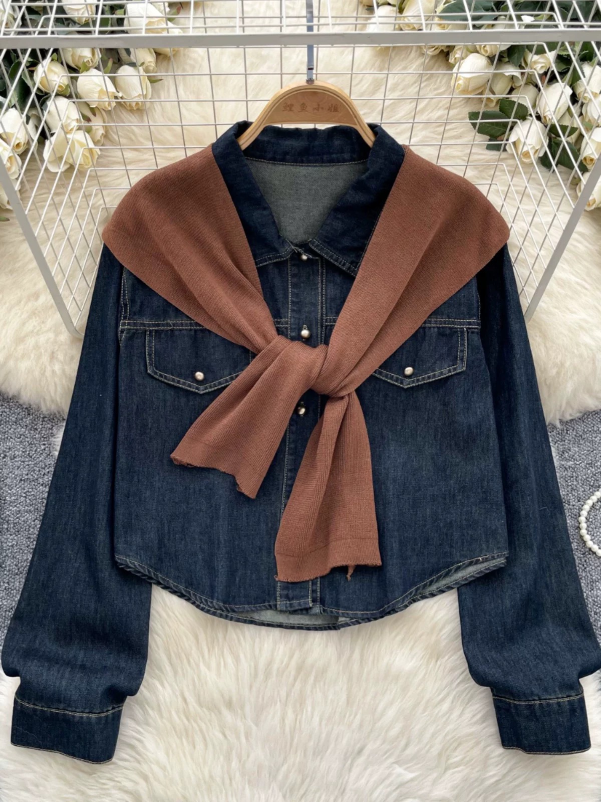 Chicago vibes denim jacket DJA128 image