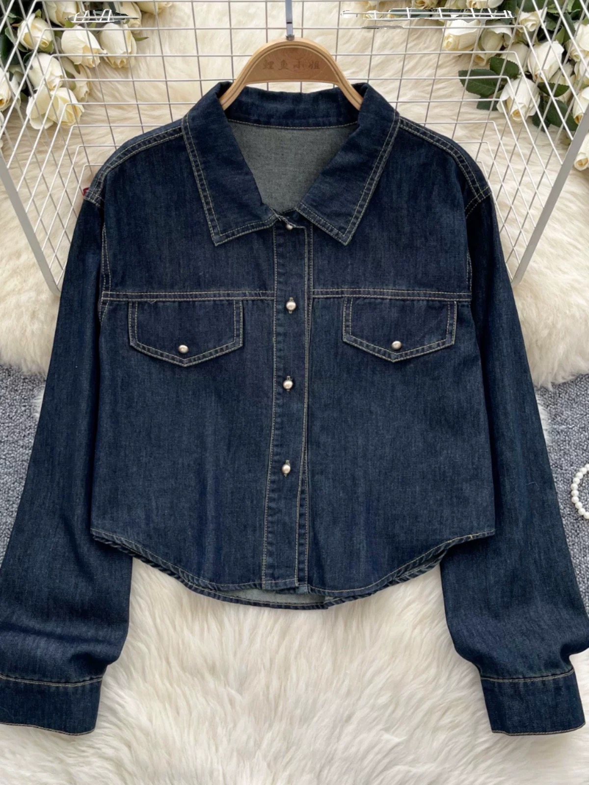 Chicago vibes denim jacket DJA128 image