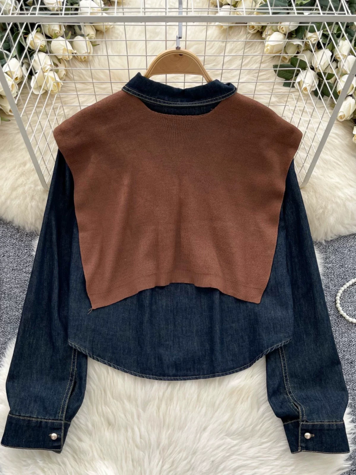 Chicago vibes denim jacket DJA128 image