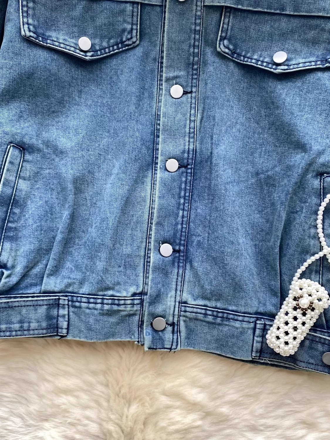 Moving too fast denim jacket DJA132 image