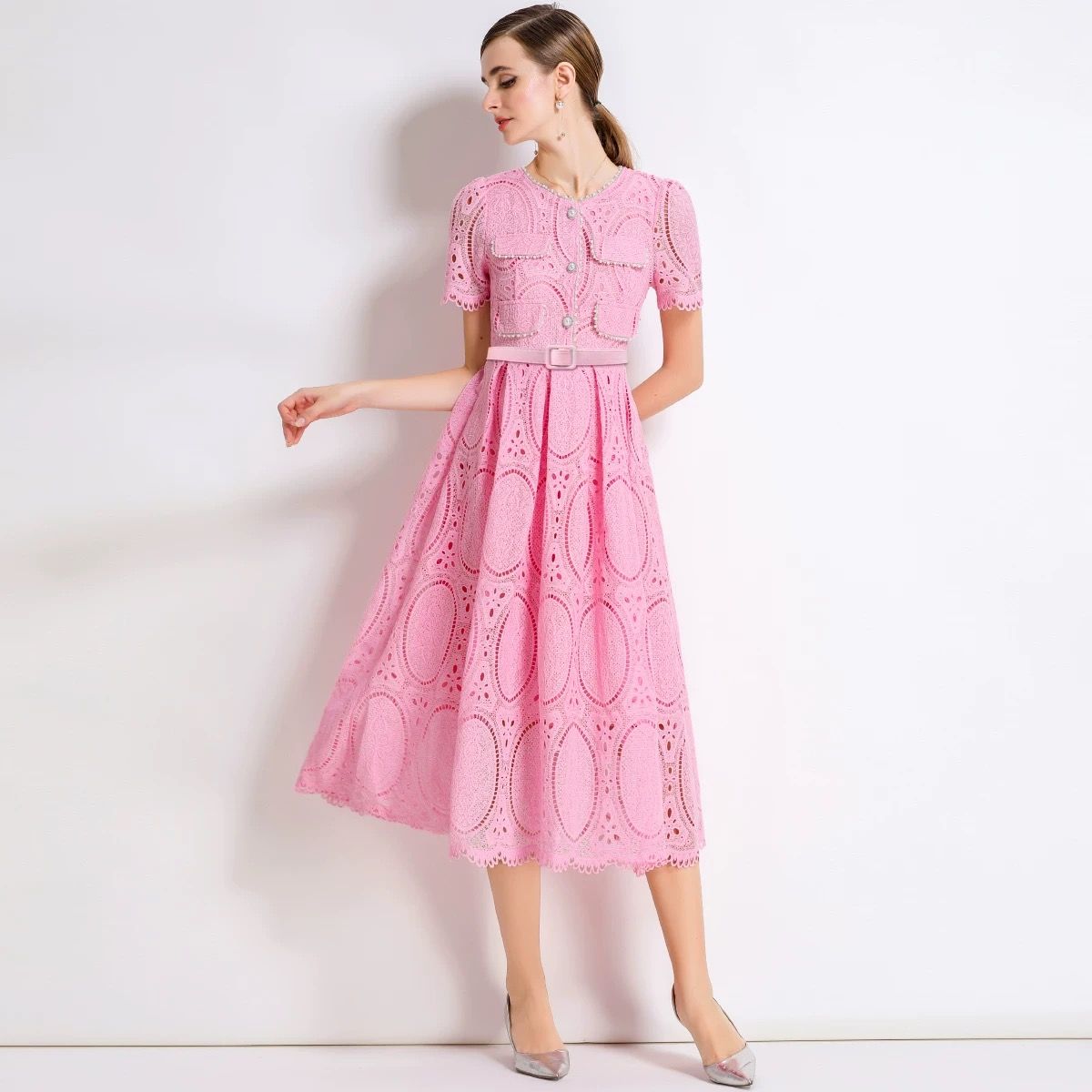 Barbie crew lace dress FD500 image