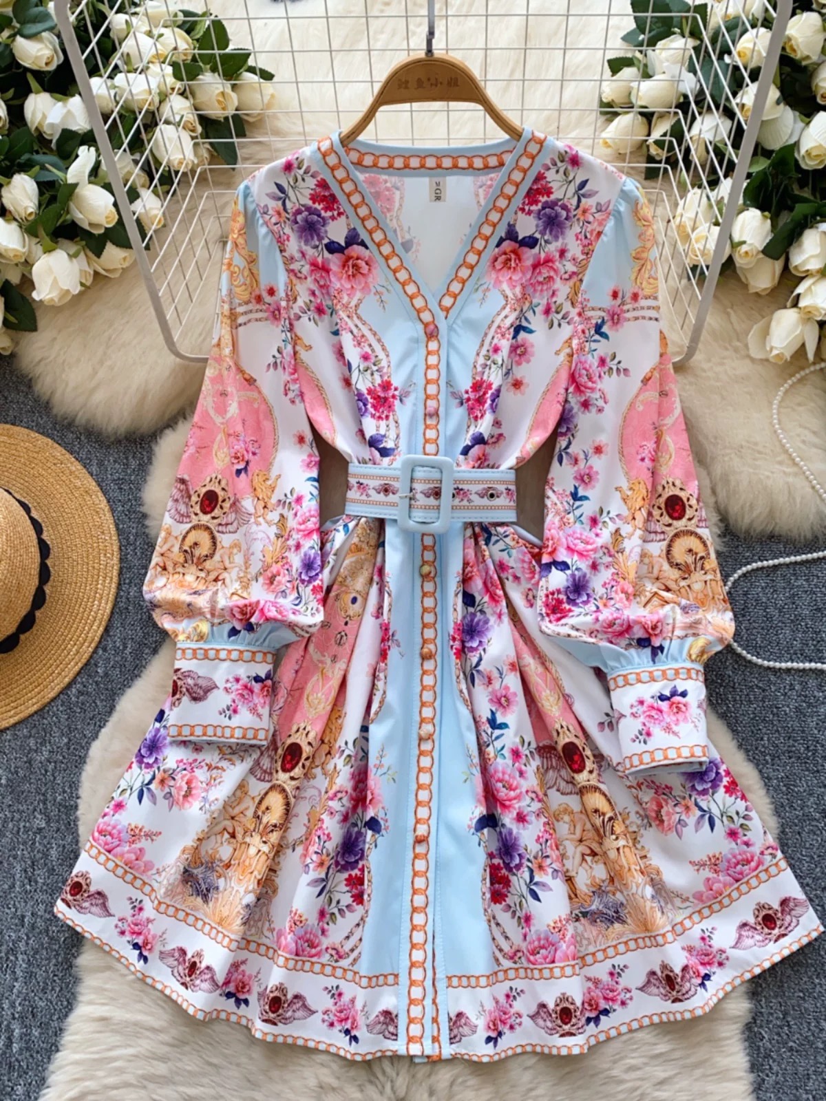 Vacay baby dress ED412