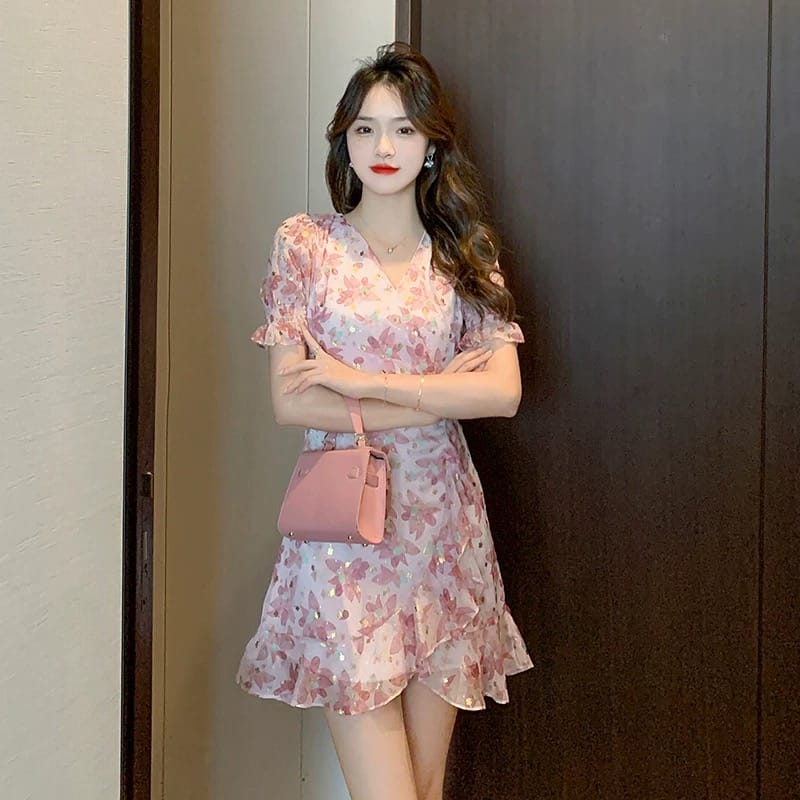 Zoey on vacay dress CD265 image