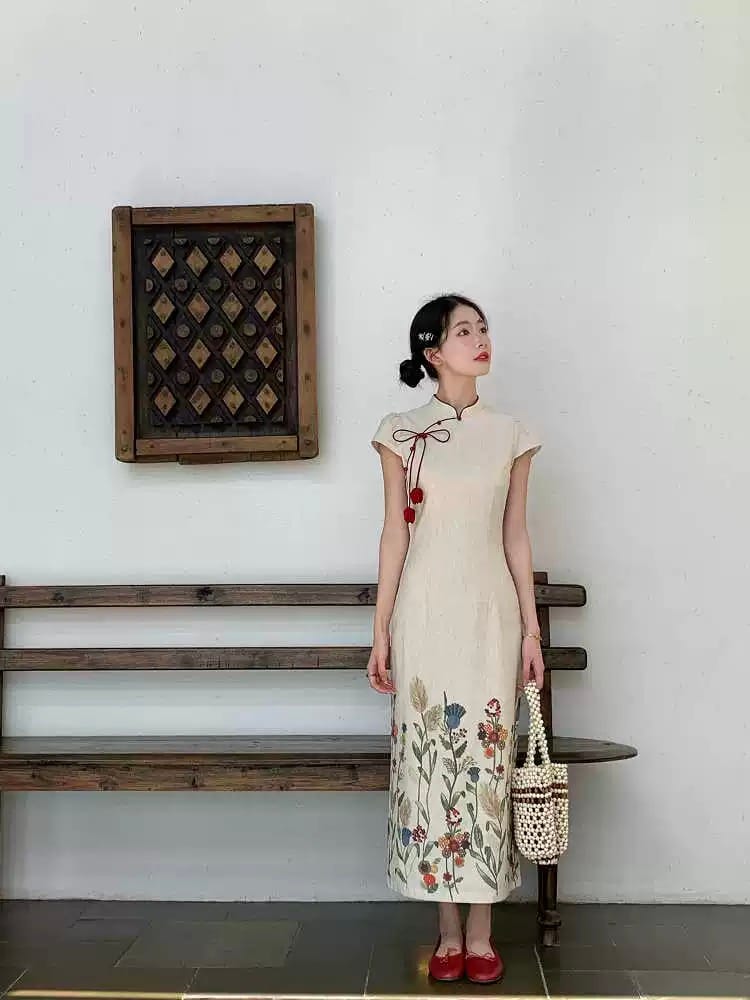 Vibes on vibes print dress CD255 image