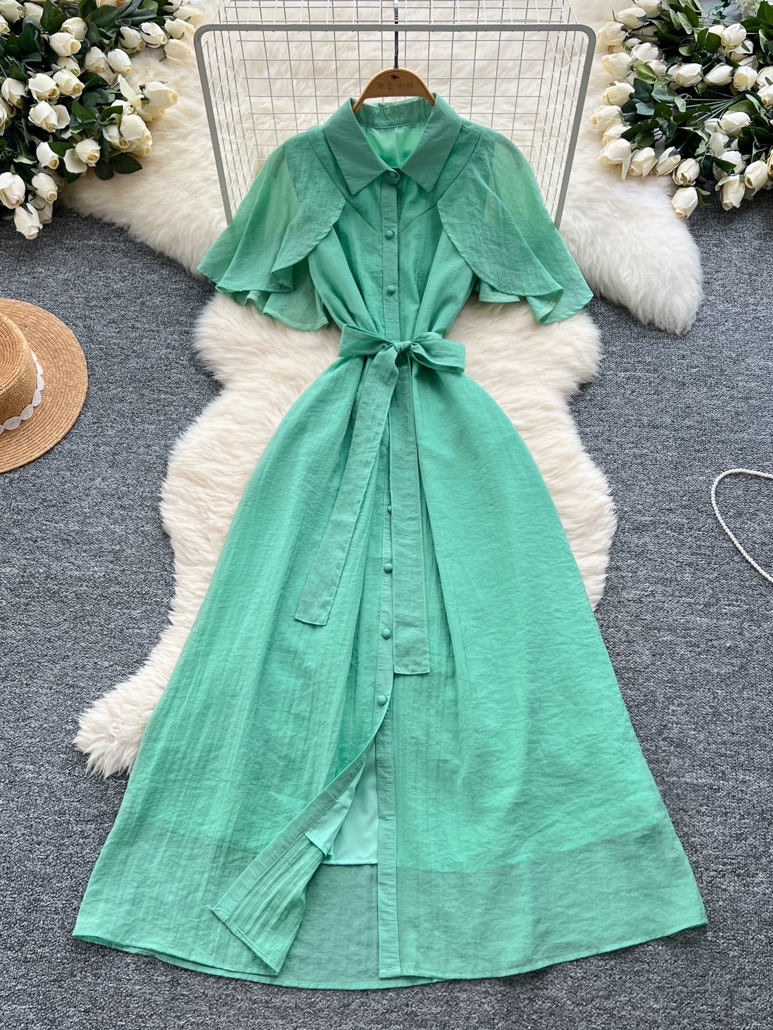 Flower fields dress CD1220