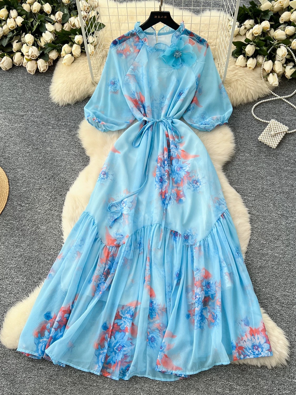 Melina floral dress CD240