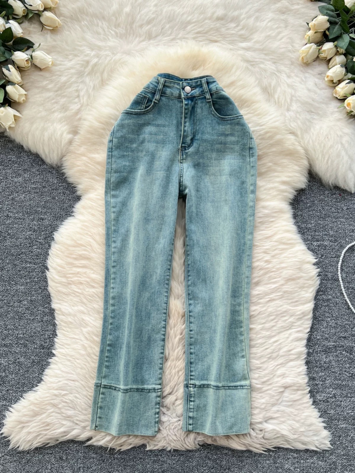 Baby reindeer Capri short jeans JN126 image