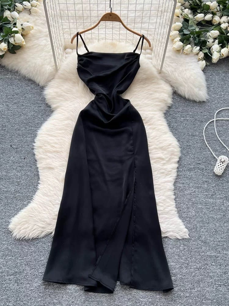 Fun night out silk dress FD401 image