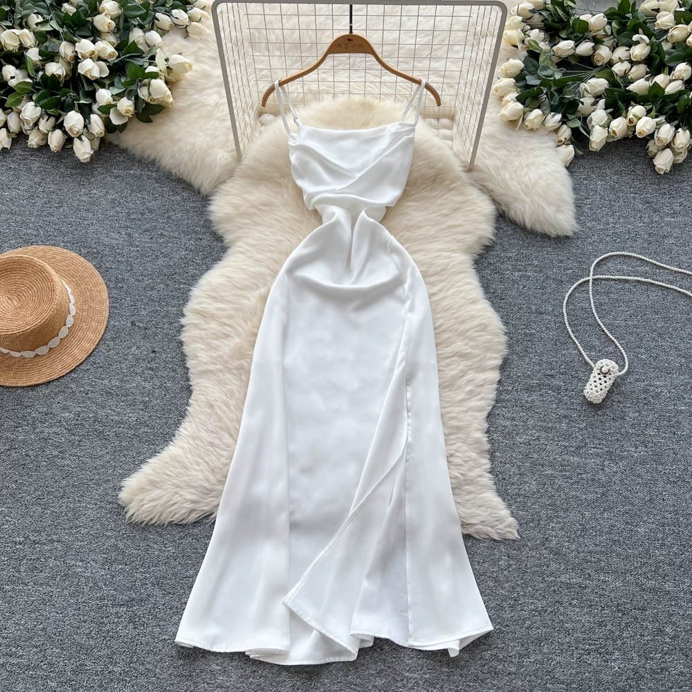 Fun night out silk dress FD401 image