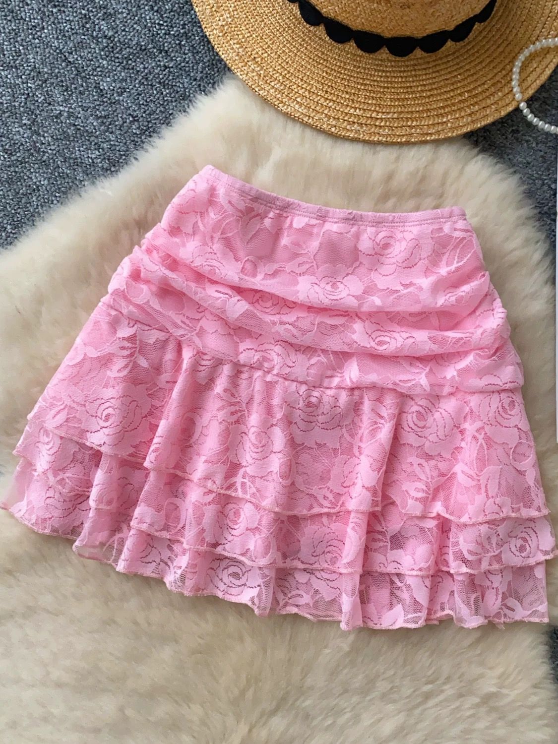 American citizen lace skirt CS198 image