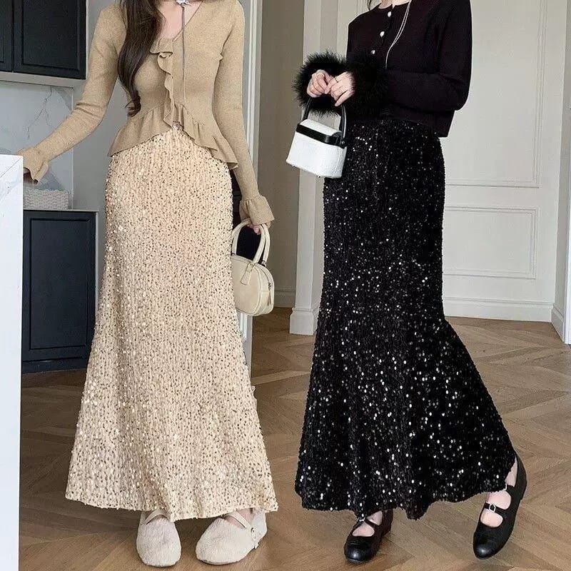 Watch out sequin skirt FS124 image