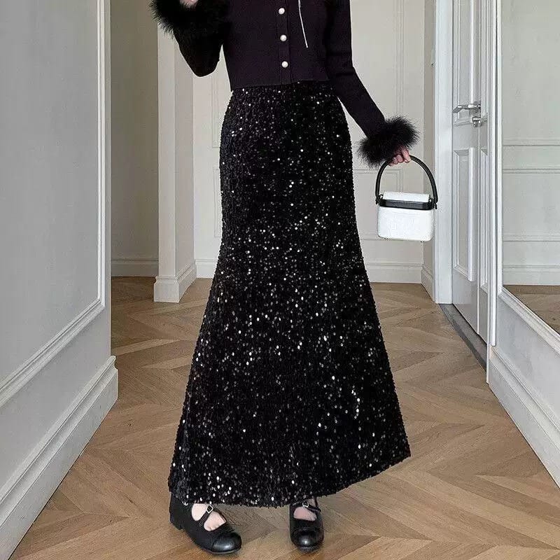 Watch out sequin skirt FS124 image