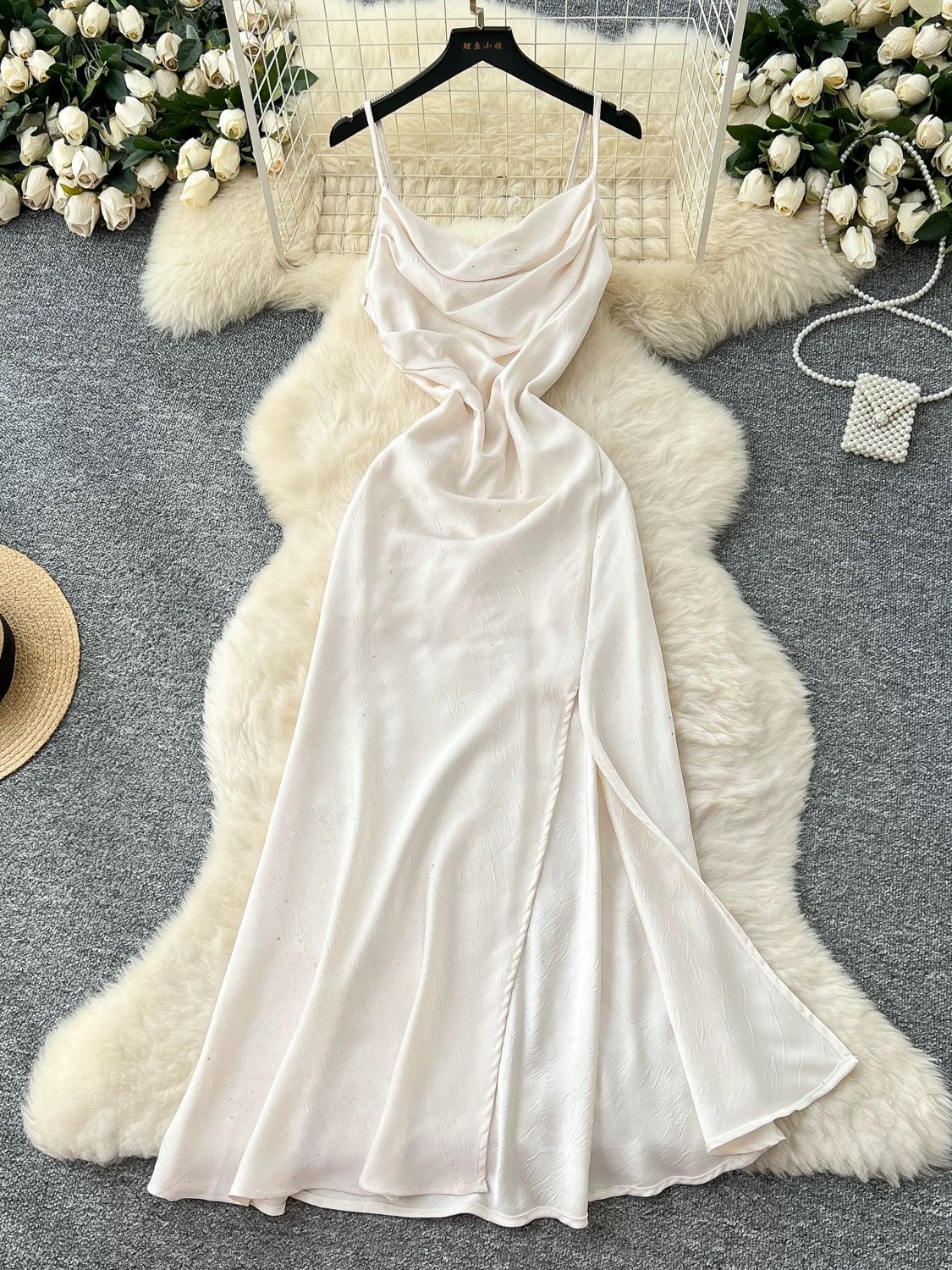 Reserved for you silk dress FD403 image