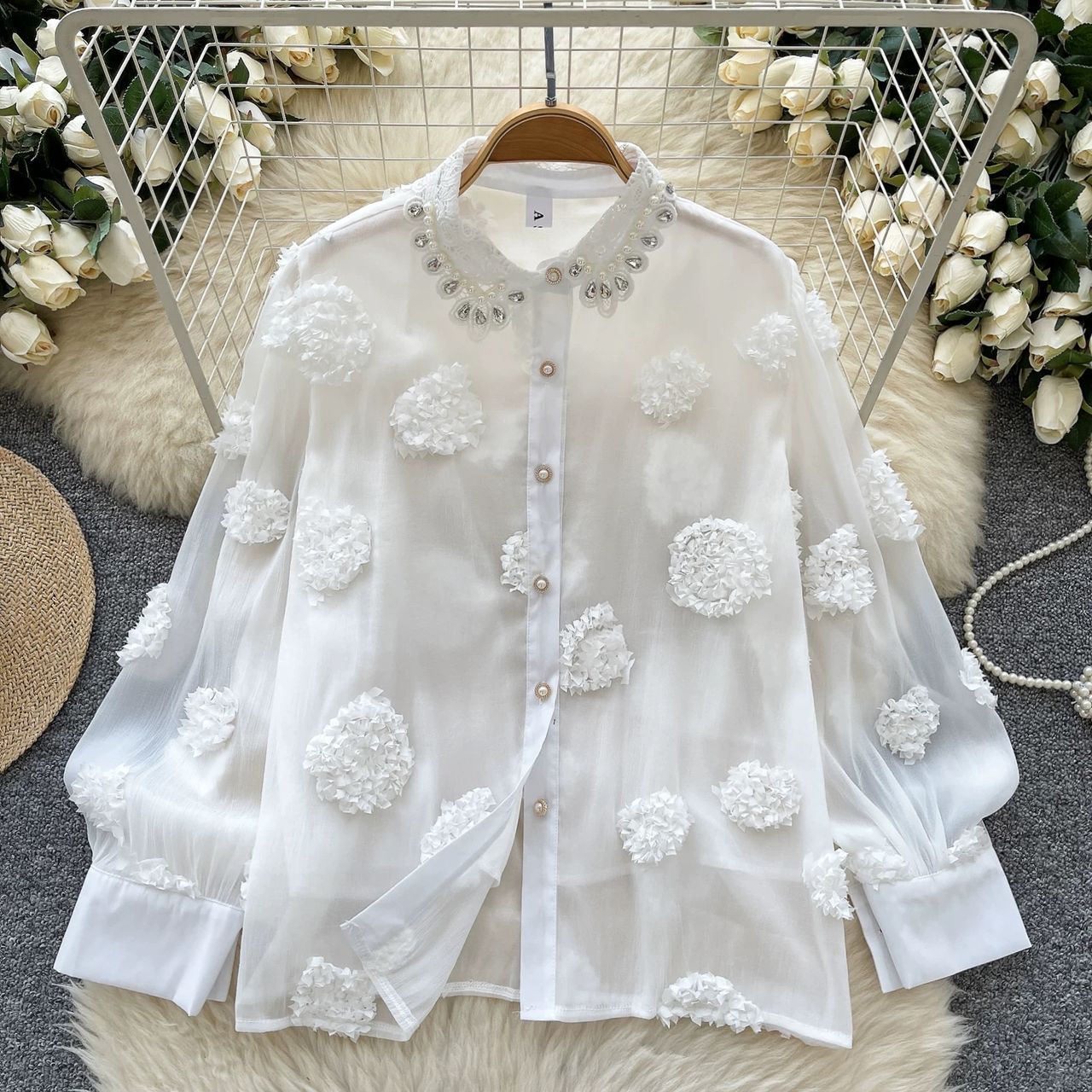 Secret lover blouse  BE353 image