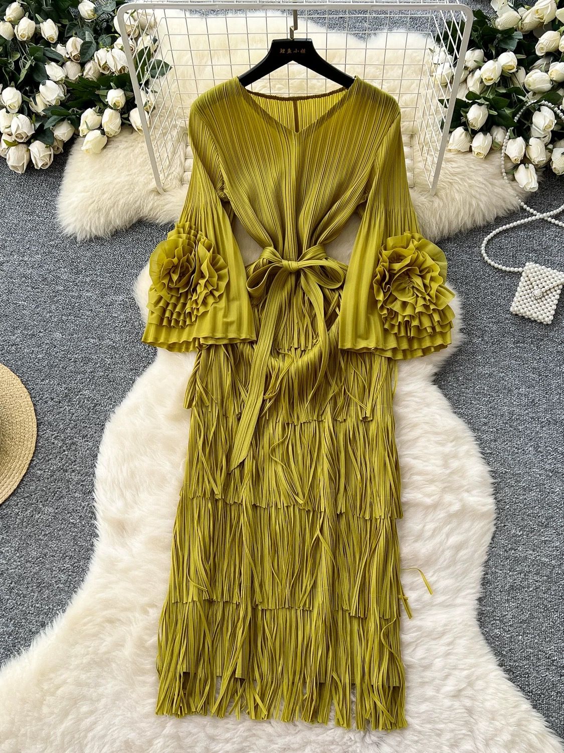 Sherri designer miyaki dress FD408 image